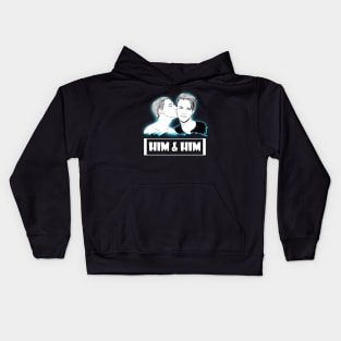 Official Logo of Him and Him! Kids Hoodie